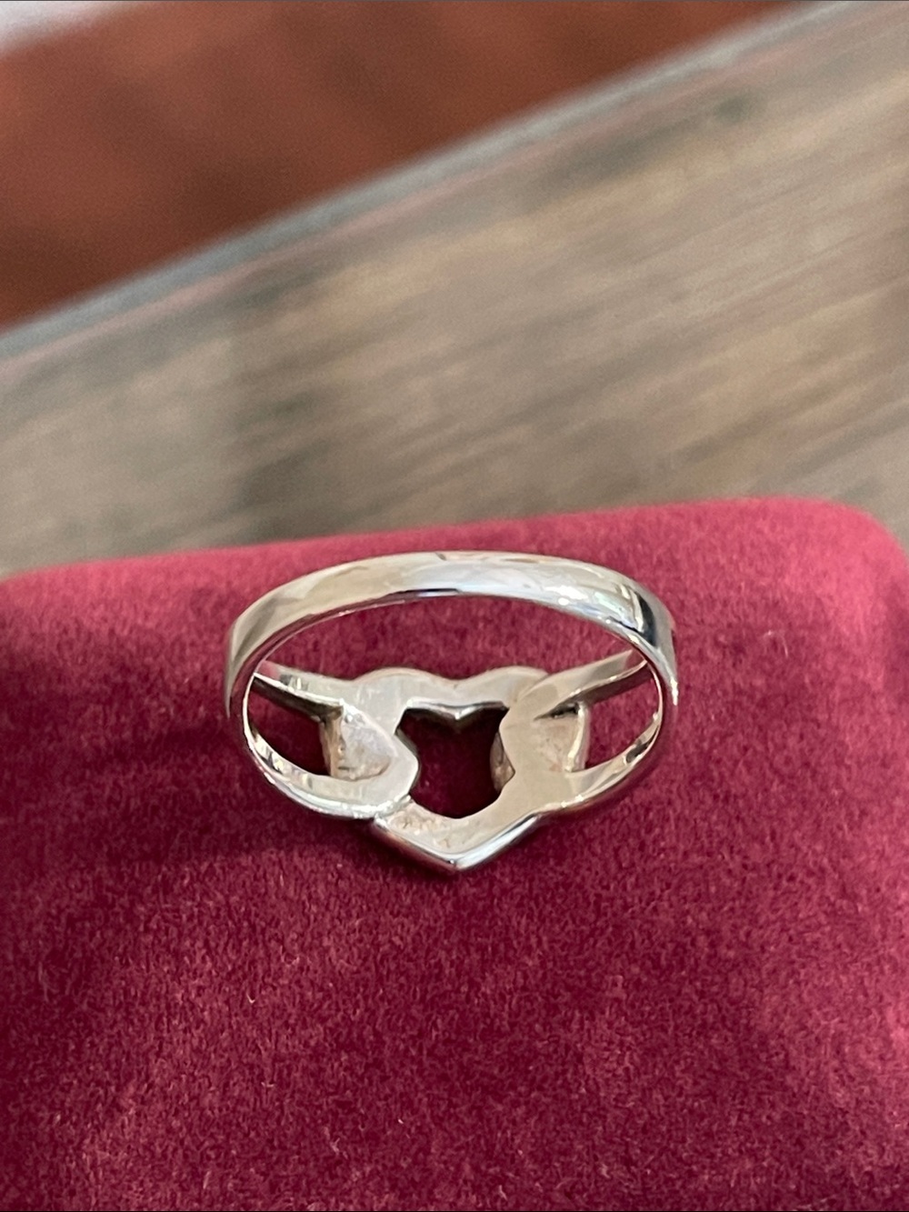 2006 Premier Designs “Forever Yours” Sterling Silver Marcasite Heart Ring Size 8 - Picture 12 of 16